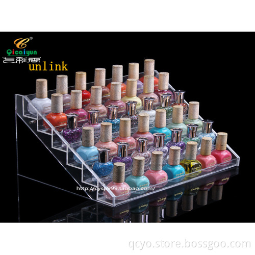 High grade clear acrylic cosmetic display